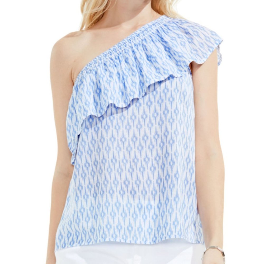 Two by Vince Camuto Blouse Ruffled Size XS - Picture 1 of 3